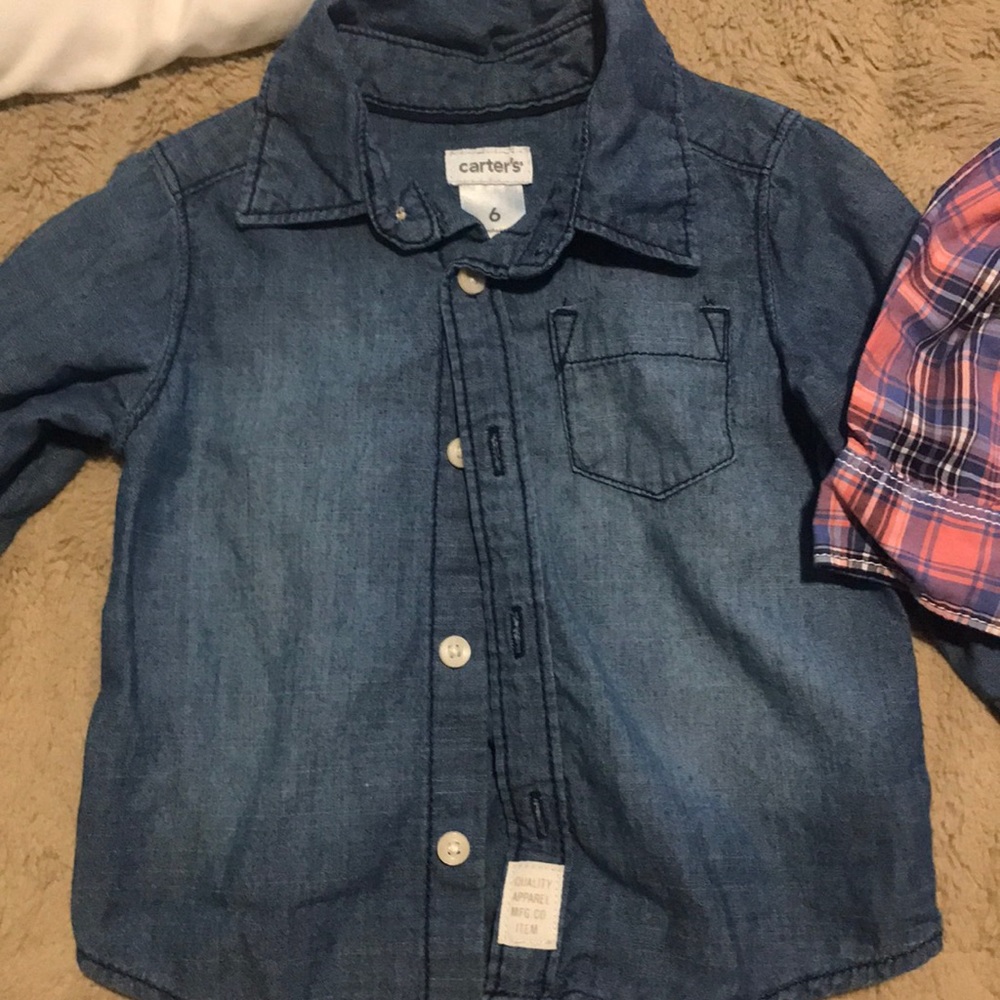 Carter’s button ups - Picture 2 of 3